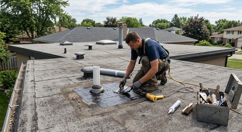 Flashing Leak Repair Service